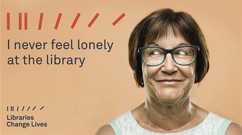 I Never Feel Lonely at the Library