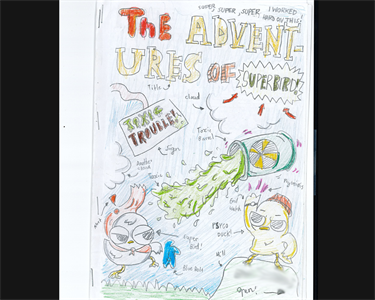 comic book competition category b second place