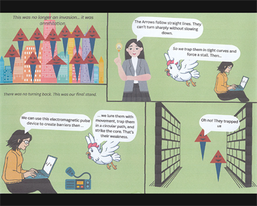 Comic book comp second place category C