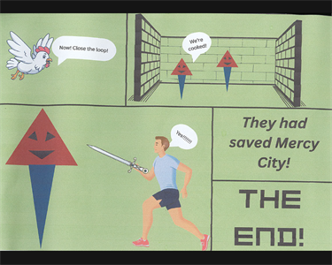 Comic book comp second place category C