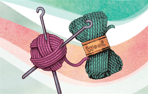 yarn and crochet hooks