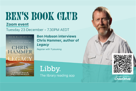 ben's book club tuesday 23 december chris hammer legacy