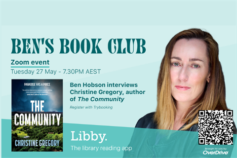Ban's book club christine gregory author of the community