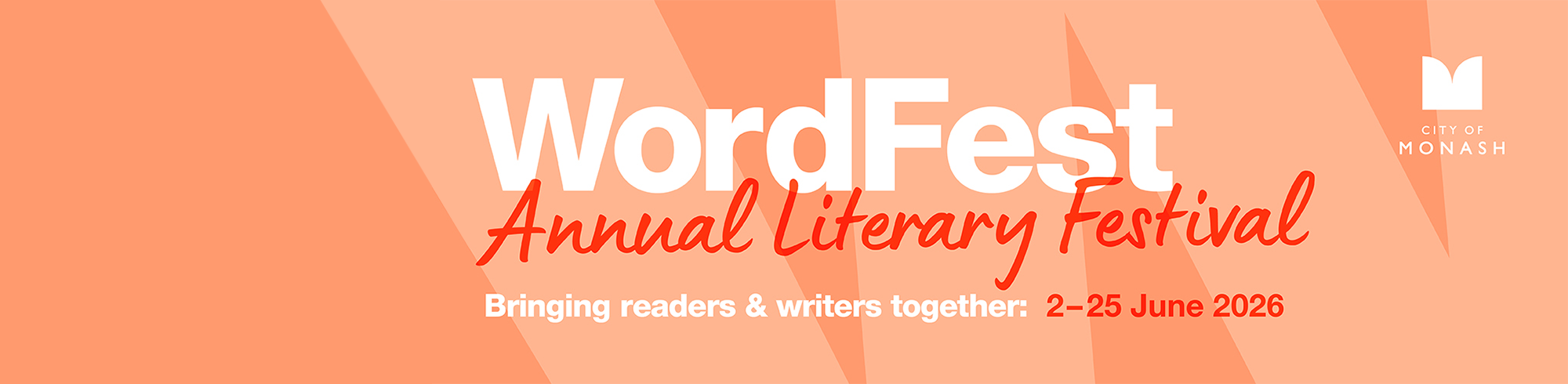 WordFest annual literary festival 2-25 June 2026