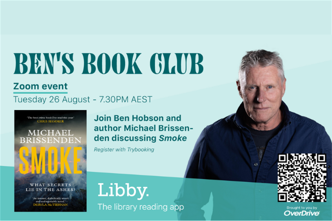 Ben's book club Michael Brissenden discusses his book Smoke