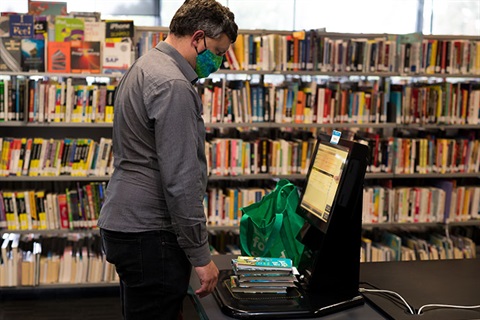 Borrower using self service