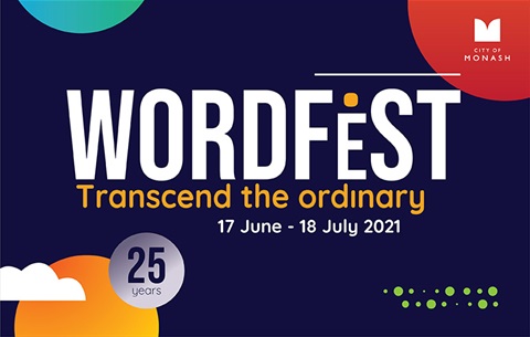 Wordfest logo 2021