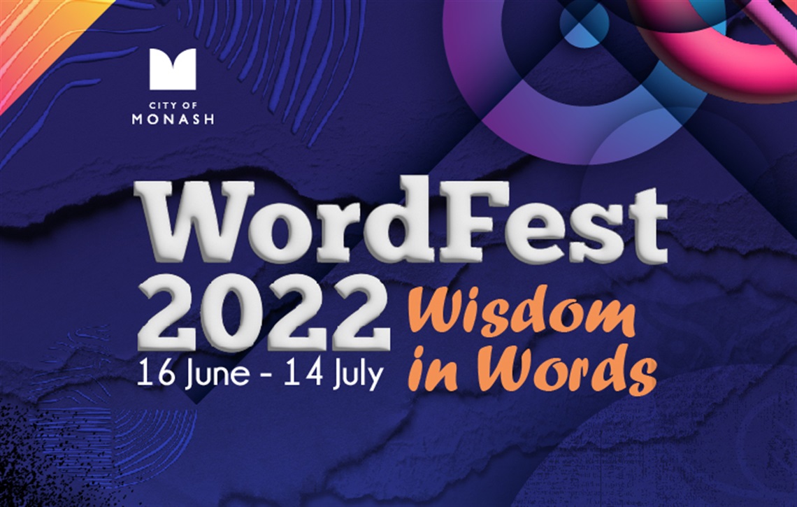 Wordfest 2022 Wisdom in Words logo