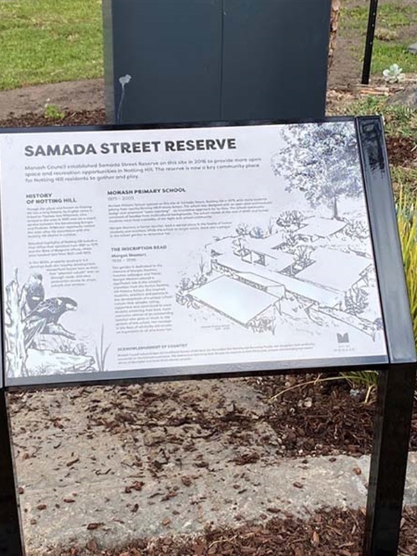 Interpretive Sign