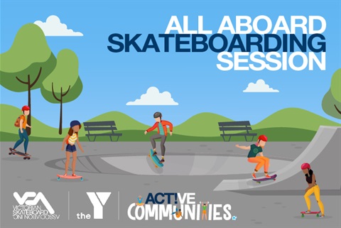 All Aboard Skateboarding session