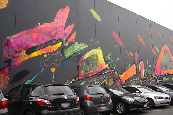 Huntingdale mural