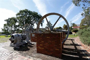 Brickmakers Park historical machinery