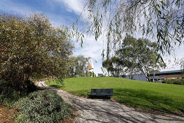 Brickmakers Park shaded seating