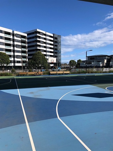 Centre Road Railway Reserve basketball