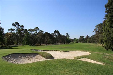 Glen Waverley Golf Course bunker