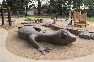 Napier Park gecko