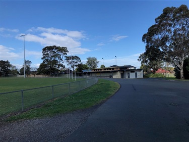 Wellington Reserve pavilion