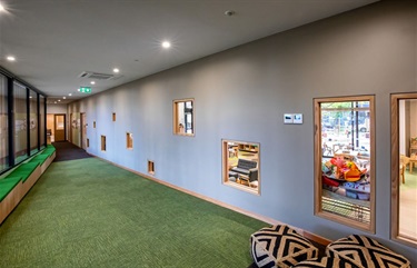 Oakleigh South Child and Family Hub hallway