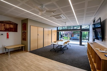 Oakleigh South Child and Family Hub multipurpose room