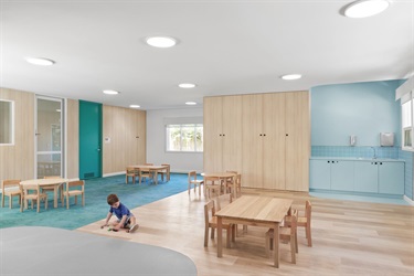 Completed extension of Mount Waverley Preschool