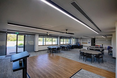 Mulgrave Reserve Cricket Pavilion interior