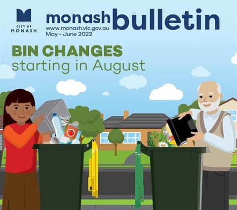 Illustration for bin changes starting in August