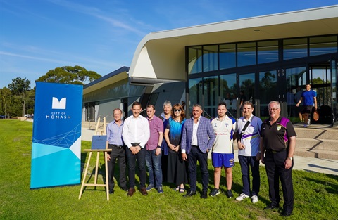 Caloola Reserve Pavilion opening Oakleigh