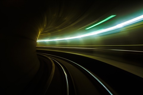 train tunnel 