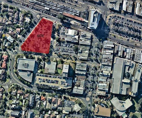Montclair Avenue project aerial photo